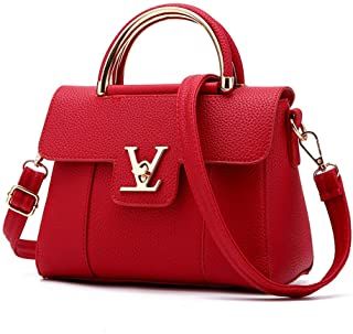 Red Leather - Shoulder Bag